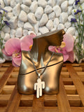 DarkPop Gold Figure Necklace Billie eilish