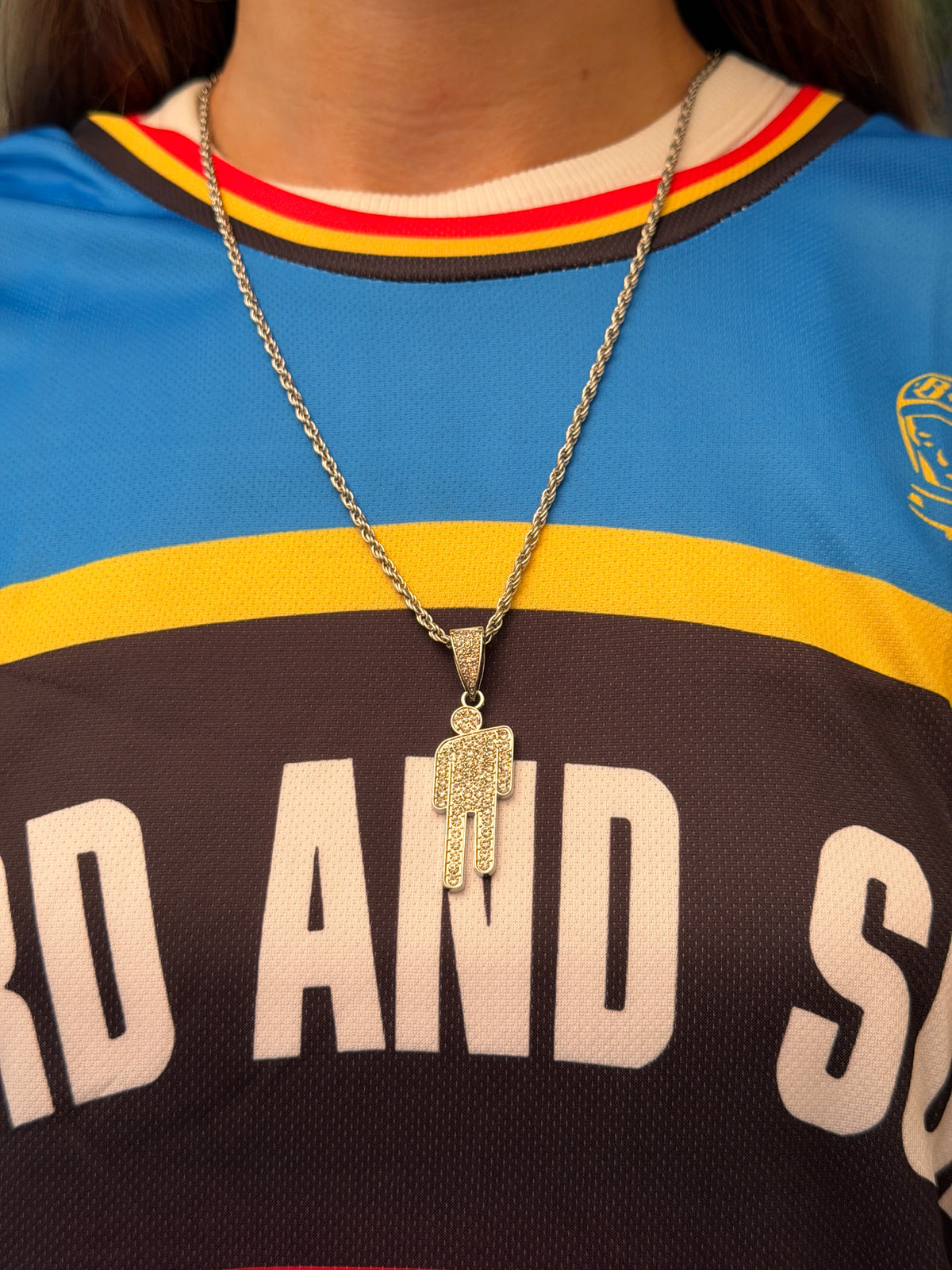 Necklace Silver blohsh Billie eilish