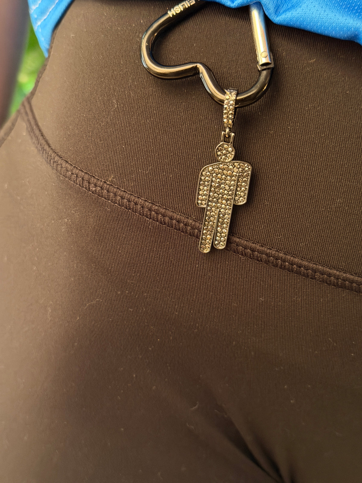 DarkPop Heart Keychain l’amour de ma vie Billie eilish mousqueton
