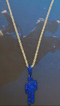 Collier blohsh bleu nuitée billie eilish
