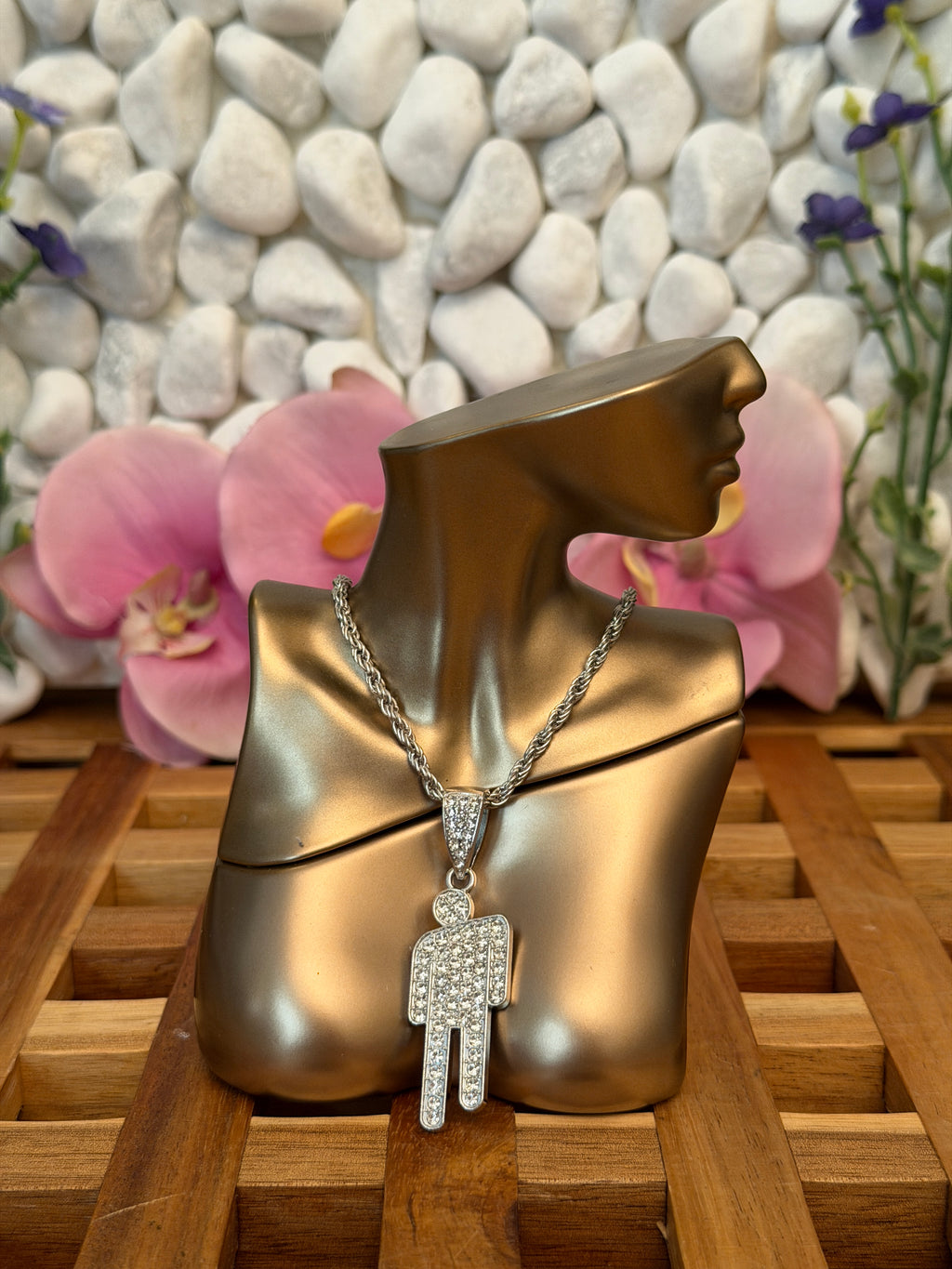 Necklace Silver blohsh Billie eilish