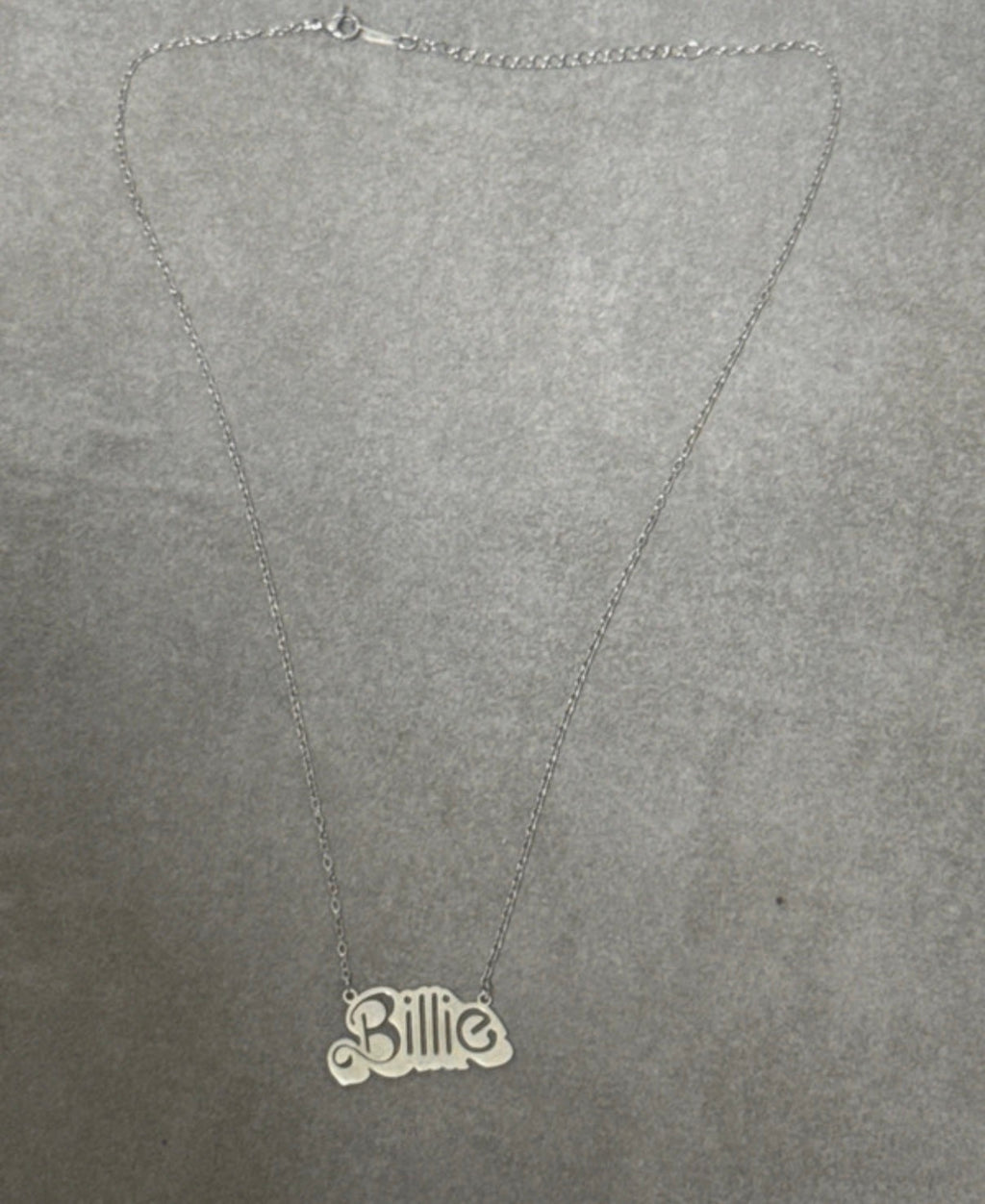 Collier/necklace Billie eilish acier