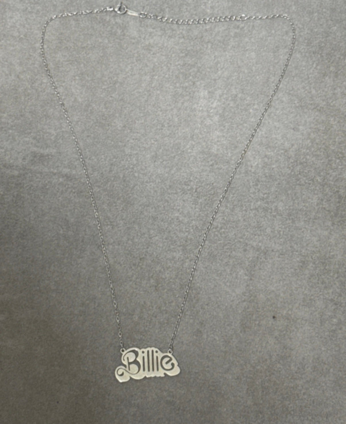 Collier/necklace Billie eilish acier